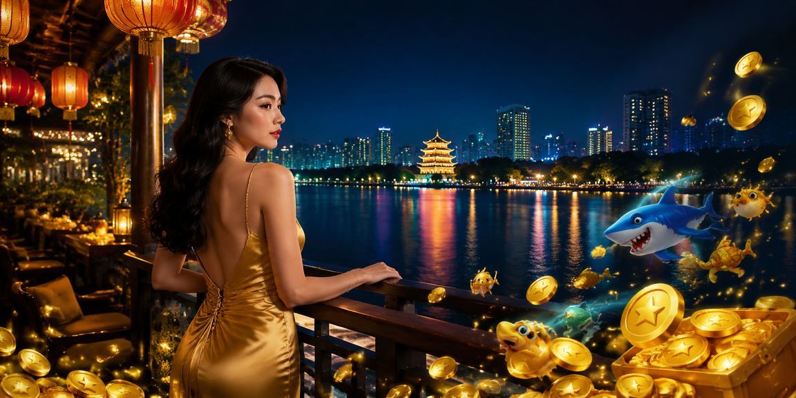 Người dùng Hà Nội tham gia trò chơi bắn cá và giải thưởng trực tuyến tại chợ đêm