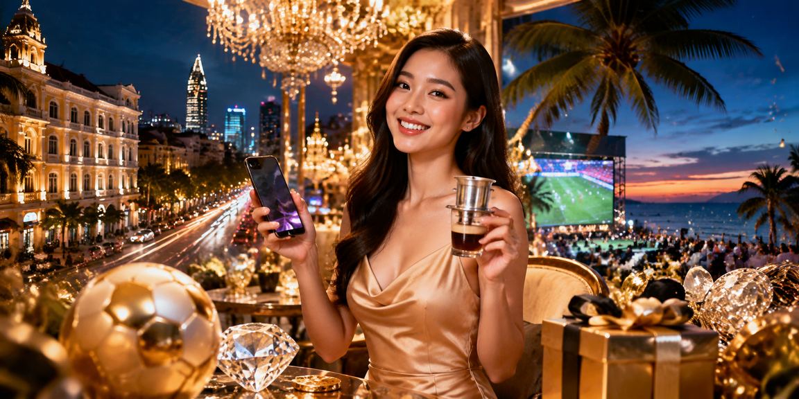 Khách hàng VIP tại TP.HCM nhận giải thưởng và bonus đặc biệt trong không gian cà phê sang trọng