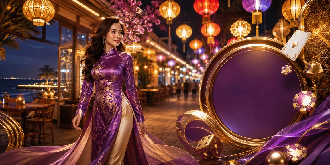 Người dùng VIP tại Vũng Tàu mặc áo dài nhận thưởng và bonus đặc biệt từ nền tảng 1320